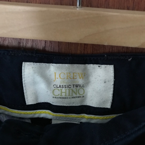 J crew cotton navy capris - Picture 6 of 7